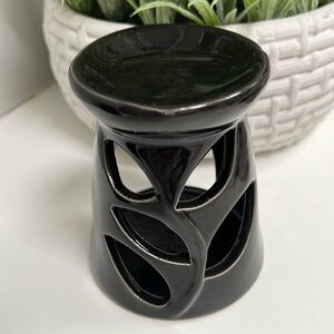 NEW Black ceramic Candle Wax Melt Warmer